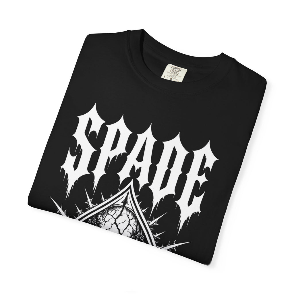 Spade Skull T-Shirt — Gothic Ace of Spades Graphic Tee