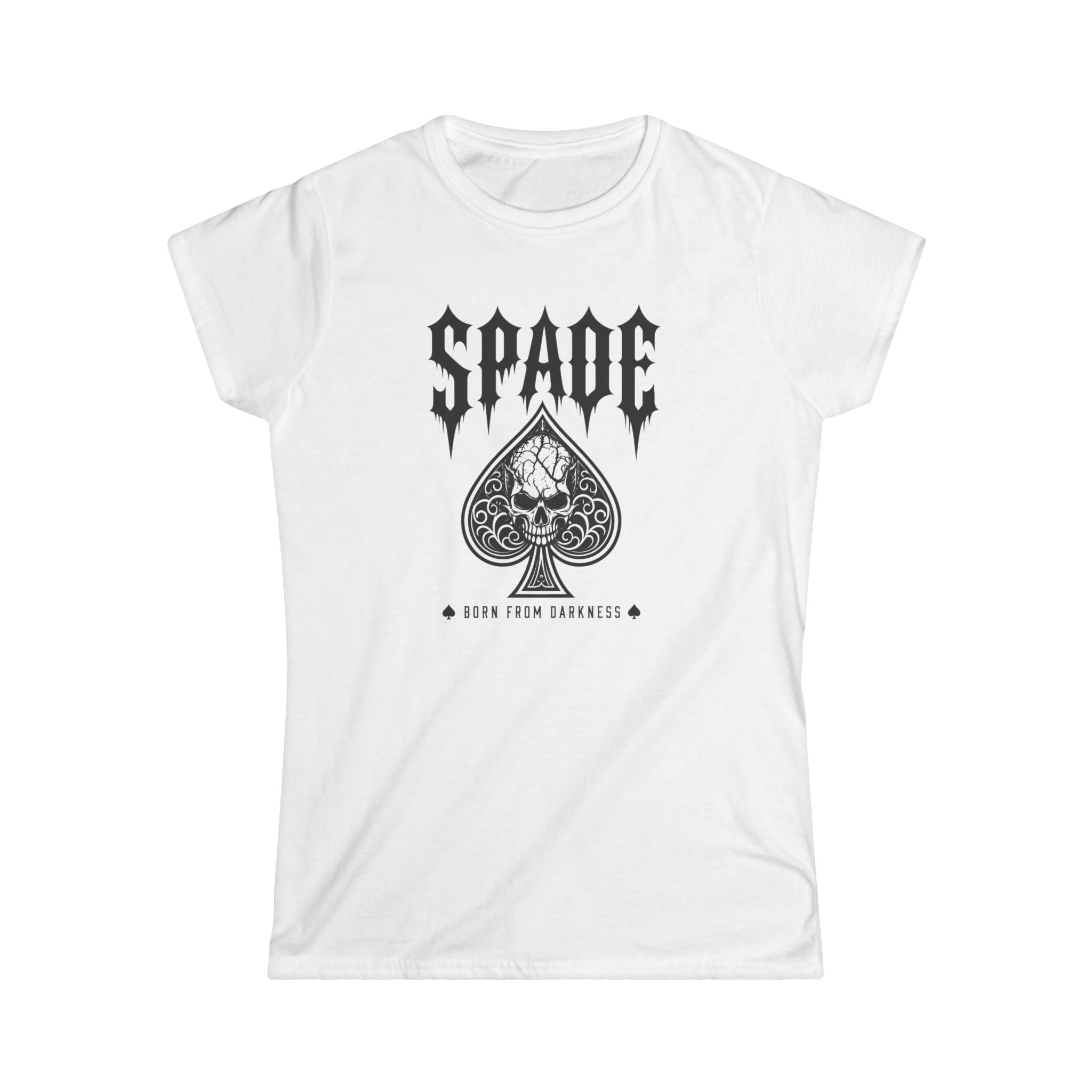 Women's Tee — Classic White Crewneck Short Sleeve