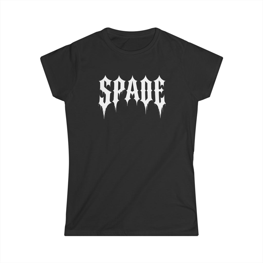 Women's Black Softstyle Tee — Classic Fitted Crewneck T-Shirt